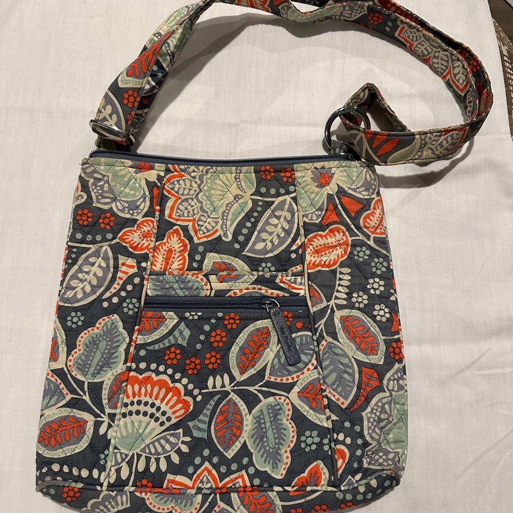 Vera Bradley Multicolor Leafy Crossbody Bag